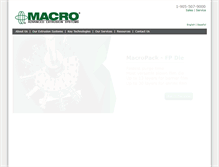 Tablet Screenshot of macroeng.com